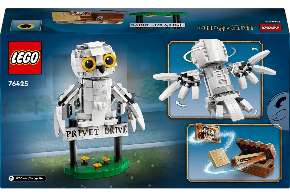 لگو Harry Potter مدل 76425 Hedwig و Privet Drive 4 (337 قطعه) لگو Harry Potter مدل 76425 Hedwig و Privet Drive 4 (337 قطعه)