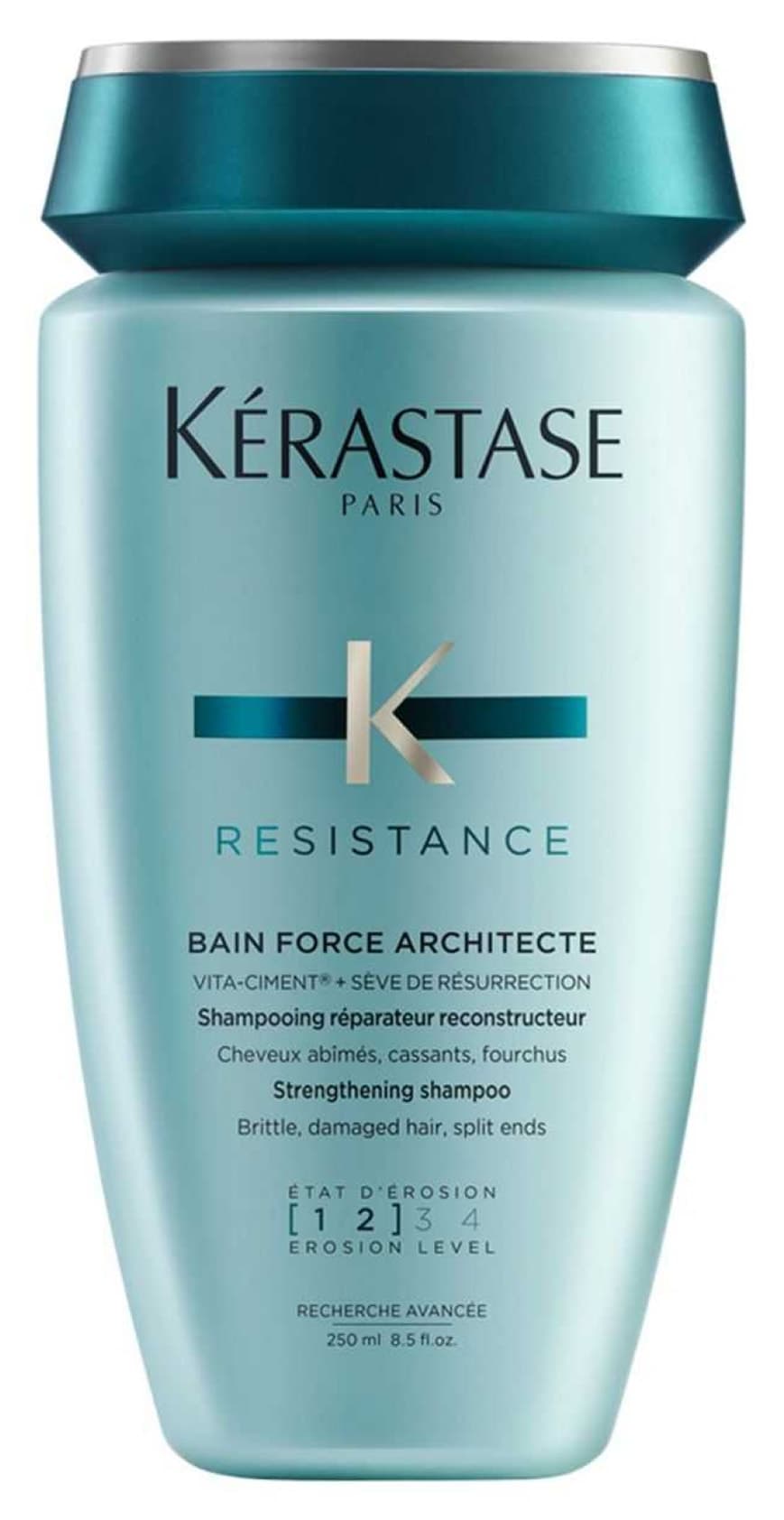 شامپو زنانه Kerastase Resistance Bain Force Architecte برای موهای ضعیف و آسیبدیده 250 ml شامپو زنانه Kerastase Resistance Bain Force Architecte برای موهای ضعیف و آسیبدیده 250 ml