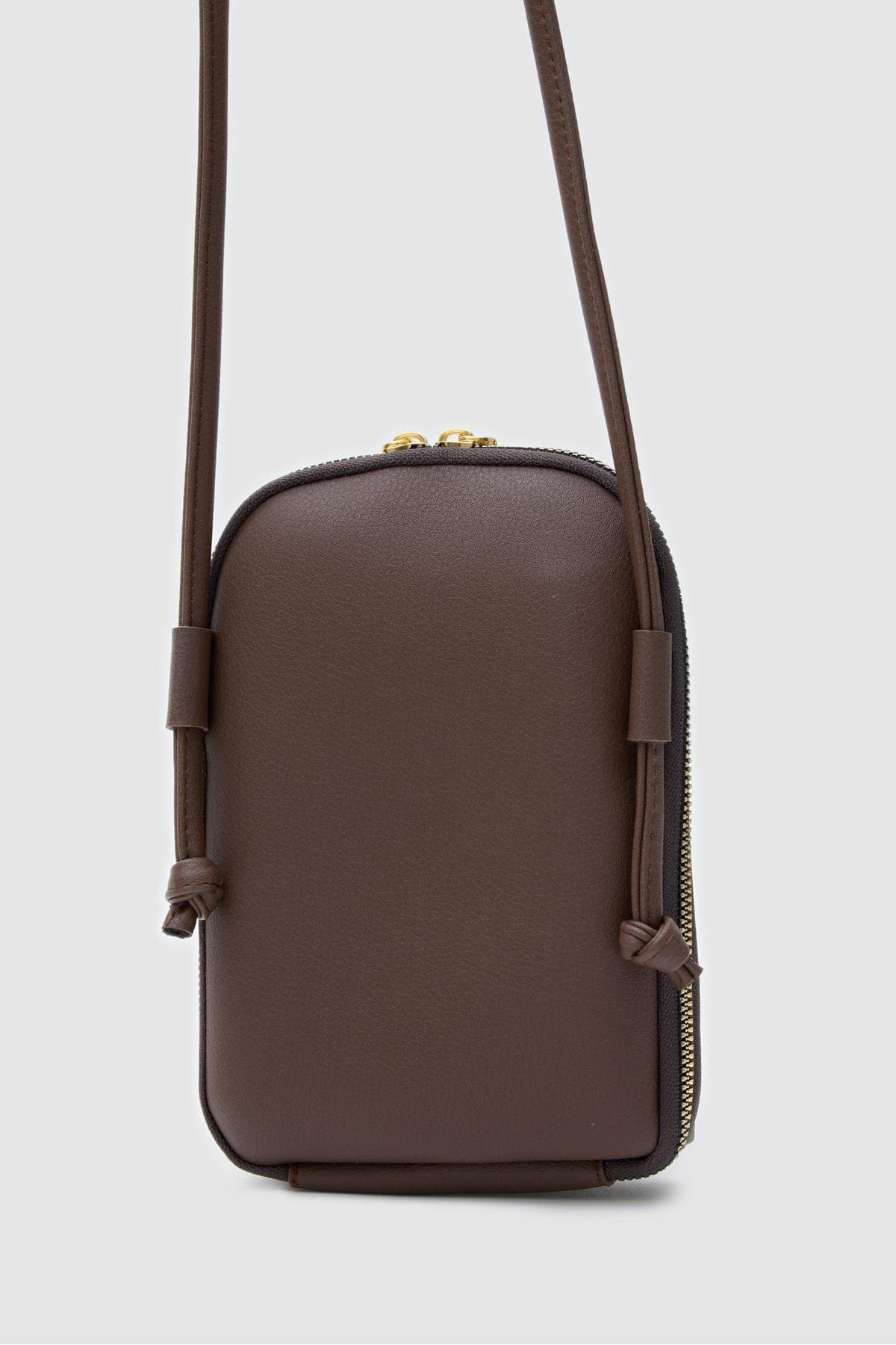 کیف زنانه Shule Bags کراسبادی قهوهای مدل Vux کیف زنانه Shule Bags کراسبادی قهوهای مدل Vux