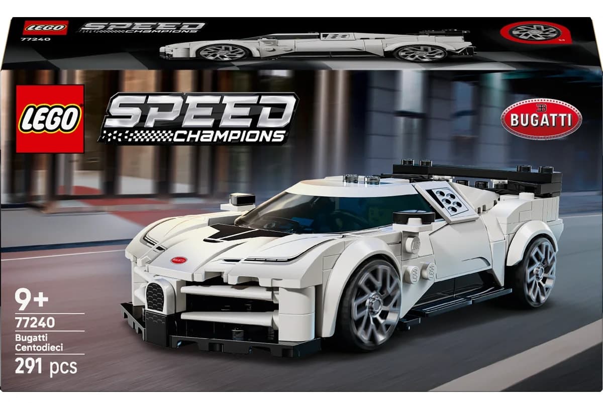 لگو Speed Champions ابرخودرو Bugatti Centodieci مدل 77240 291 قطعه لگو Speed Champions ابرخودرو Bugatti Centodieci مدل 77240 291 قطعه