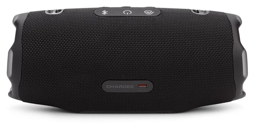 اسپیکر بلوتوثی JBL با استاندارد IP67 مشکی مدل Charge6 اسپیکر بلوتوثی JBL با استاندارد IP67 مشکی مدل Charge6