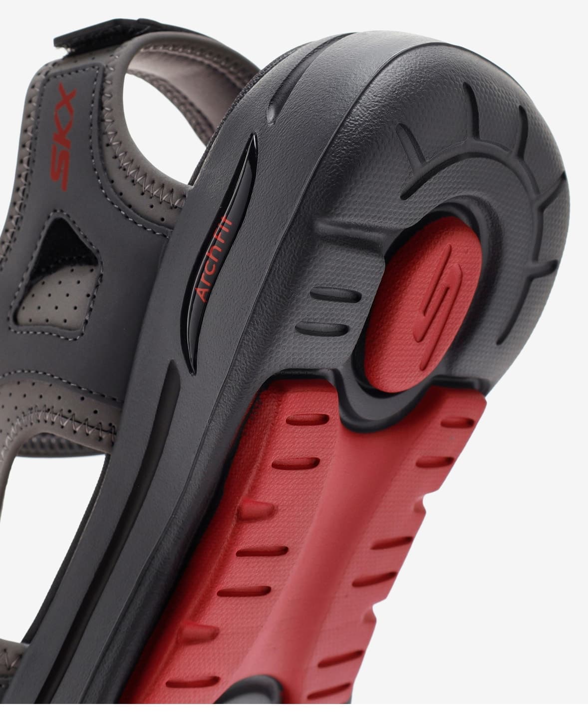 صندل مردانه Skechers Go Walk Arch Fit خاکستری Mission II مدل 229064 CCRD صندل مردانه Skechers Go Walk Arch Fit خاکستری Mission II مدل 229064 CCRD