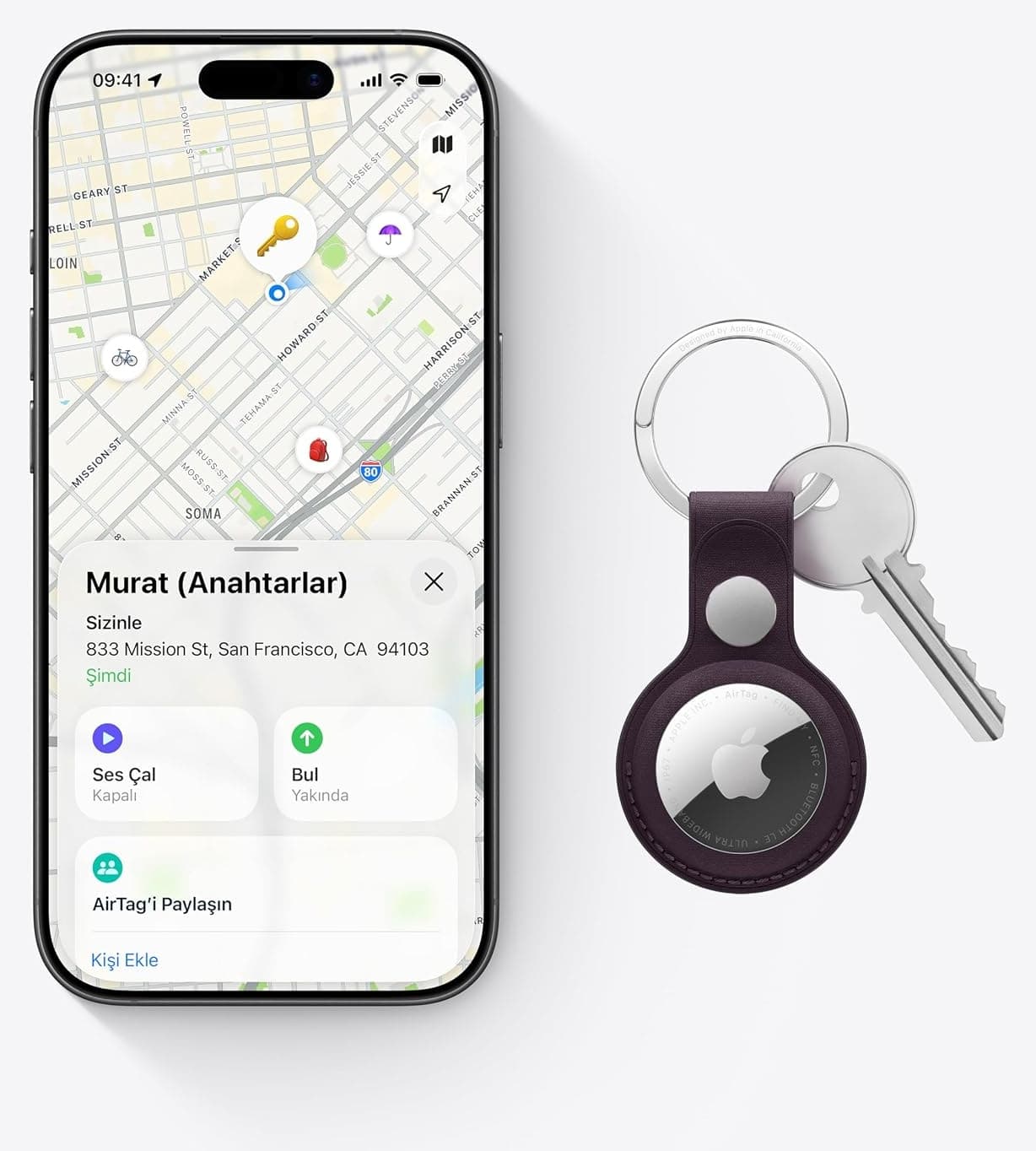 ردیاب Apple AirTag نسل دوم با قابلیت یافتن صدا ردیاب Apple AirTag نسل دوم با قابلیت یافتن صدا