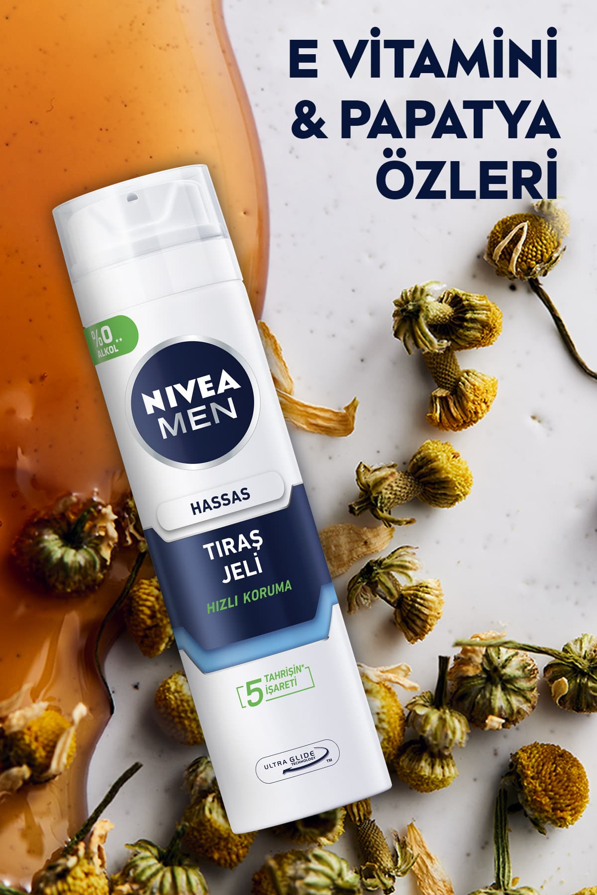 ژل اصلاح مردانه NIVEA مخصوص پوستهای حساس، بدون الکل، ضد سوزش و بریدگی 2×200ml ژل اصلاح مردانه NIVEA مخصوص پوستهای حساس، بدون الکل، ضد سوزش و بریدگی 2×200ml