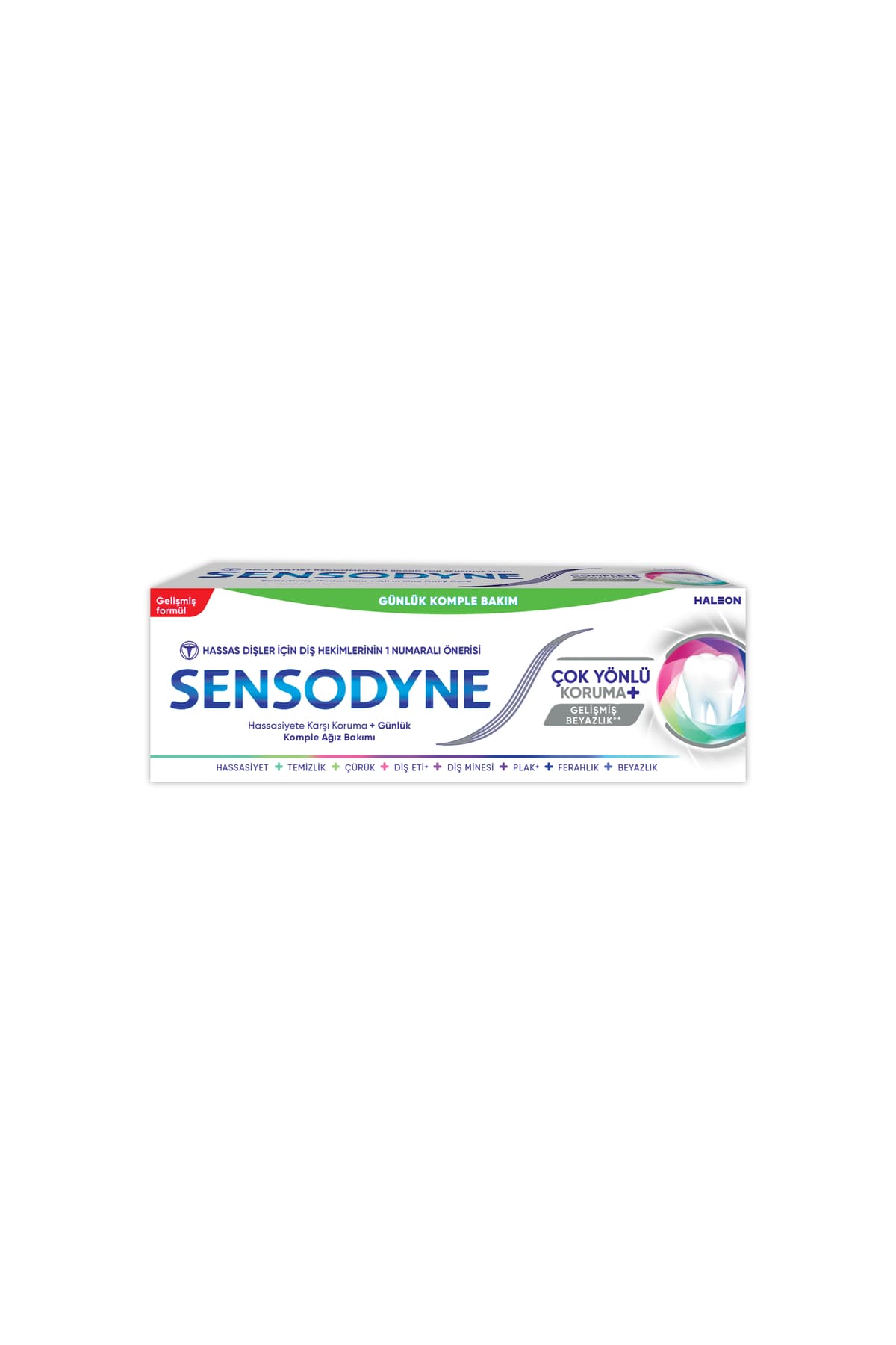 خمیردندان سفیدکننده Sensodyne با محافظت چندجانبه 50 ml x 4 Adet خمیردندان سفیدکننده Sensodyne با محافظت چندجانبه 50 ml x 4 Adet
