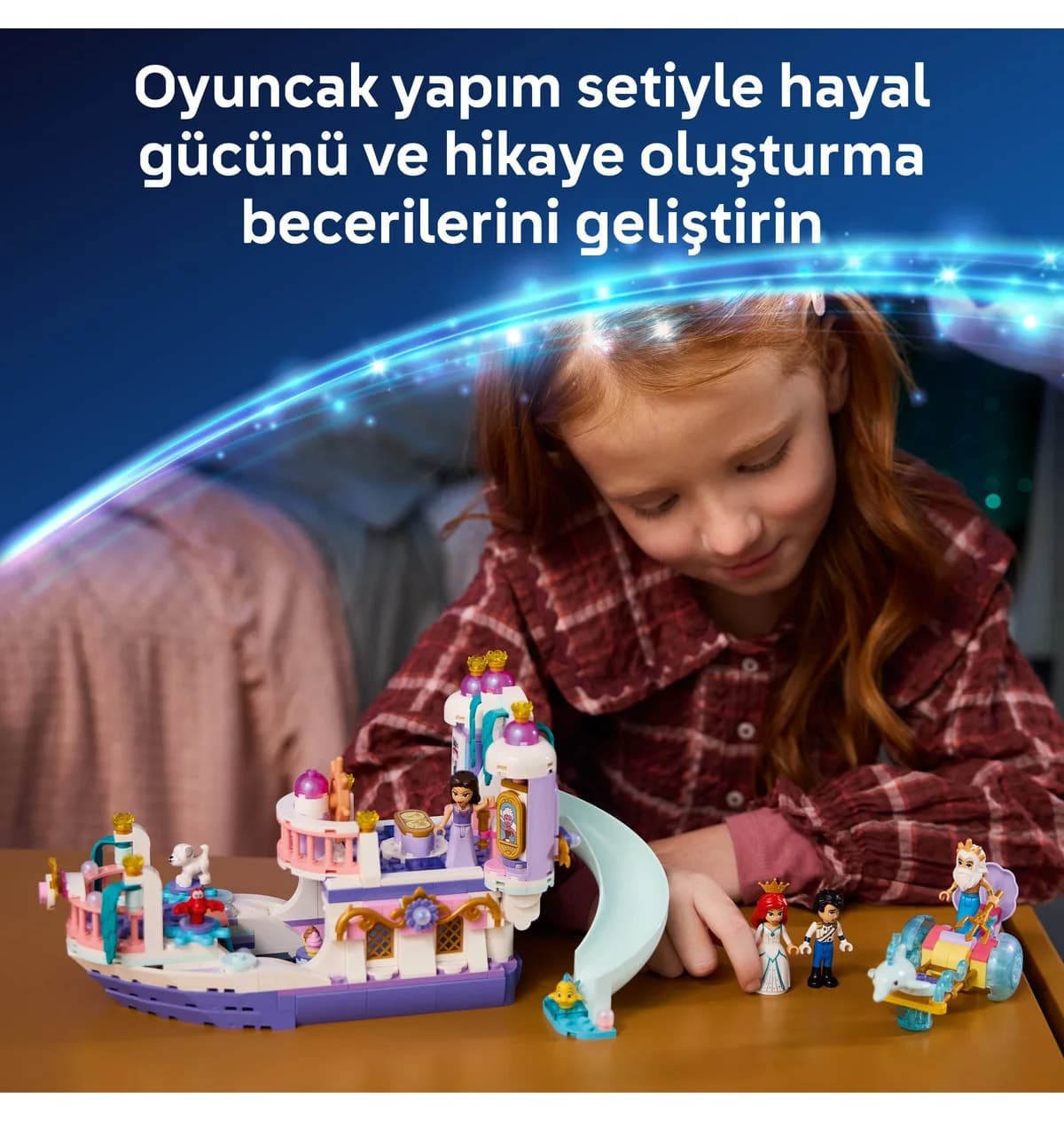 لگو Disney Princess کشتی عروسی سلطنتی Ariel مدل 43299 519P لگو Disney Princess کشتی عروسی سلطنتی Ariel مدل 43299 519P