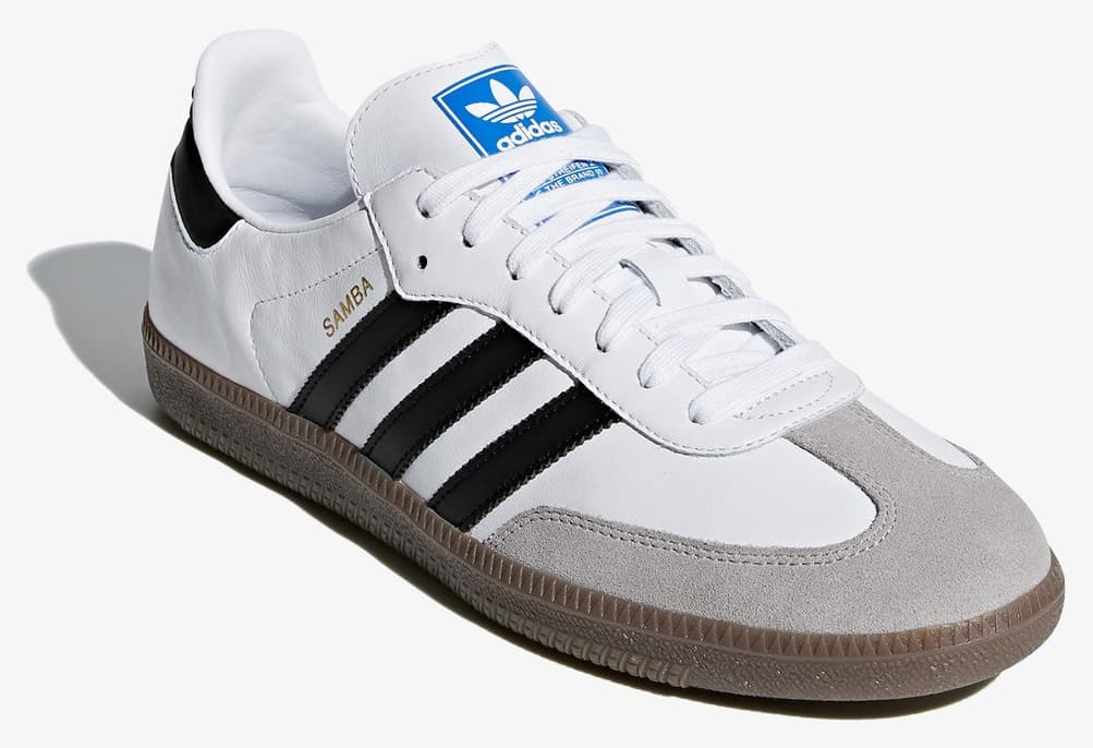 کفش اسنیکر یونیسکس adidas سفید مدل Samba OG کفش اسنیکر یونیسکس adidas سفید مدل Samba OG