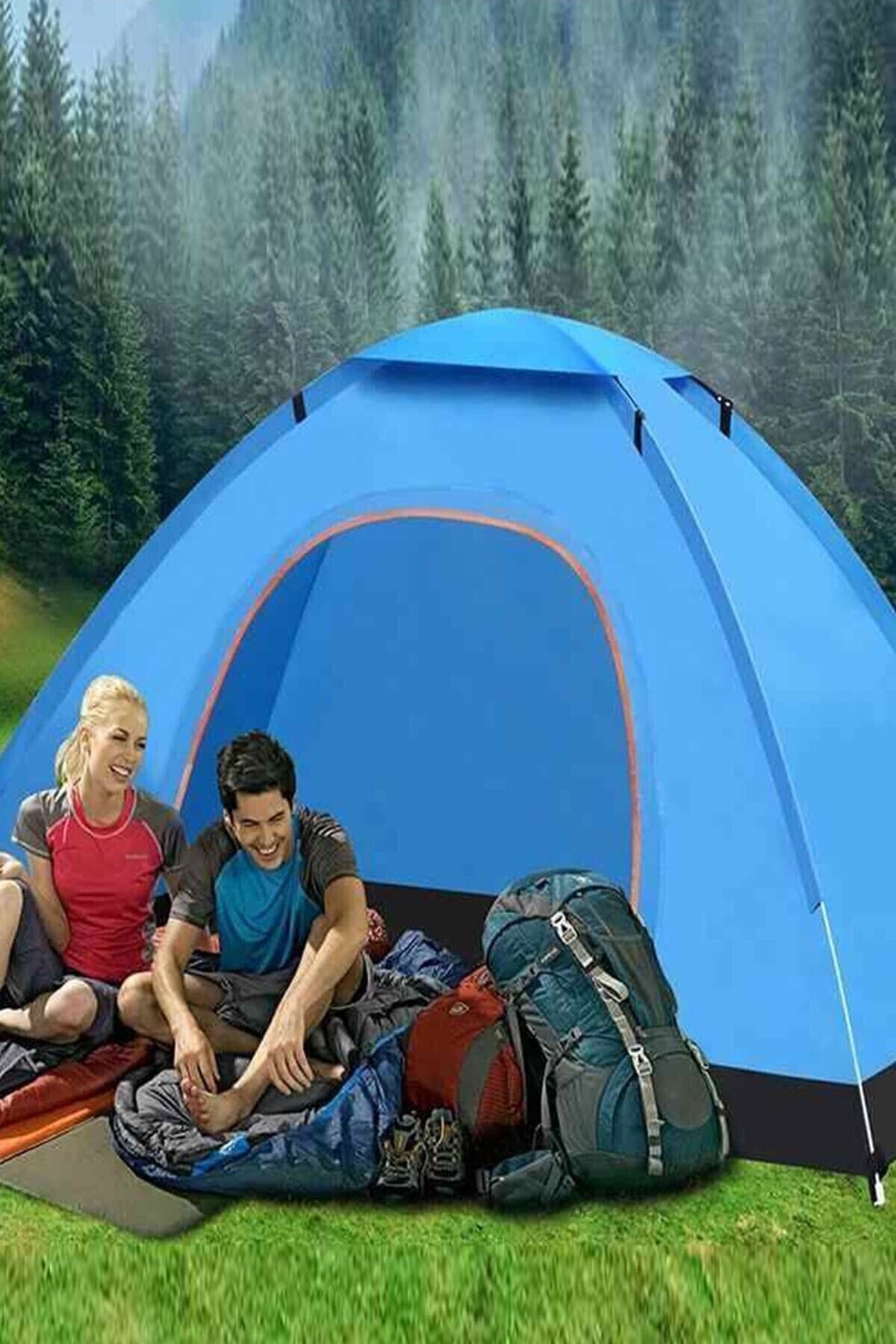 چادر کمپینگ ۳ نفره Onetick رنگی مقاوم با نصب آسان 200x150x110 چادر کمپینگ ۳ نفره Onetick رنگی مقاوم با نصب آسان 200x150x110