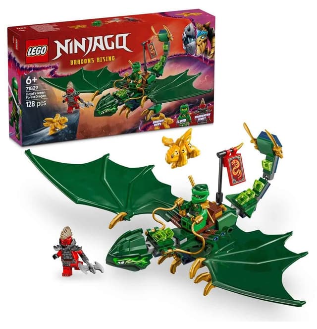 لگو 71829 NINJAGO اژدهای جنگل سبز Lloyd با ۲ مینیفیگور لگو 71829 NINJAGO اژدهای جنگل سبز Lloyd با ۲ مینیفیگور