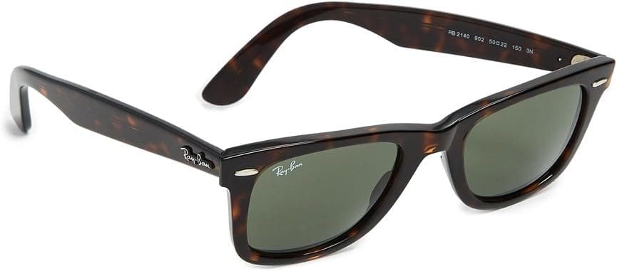 عینک آفتابی مردانه Ray-Ban Wayfarer مدل 2140 902 50 عینک آفتابی مردانه Ray-Ban Wayfarer مدل 2140 902 50