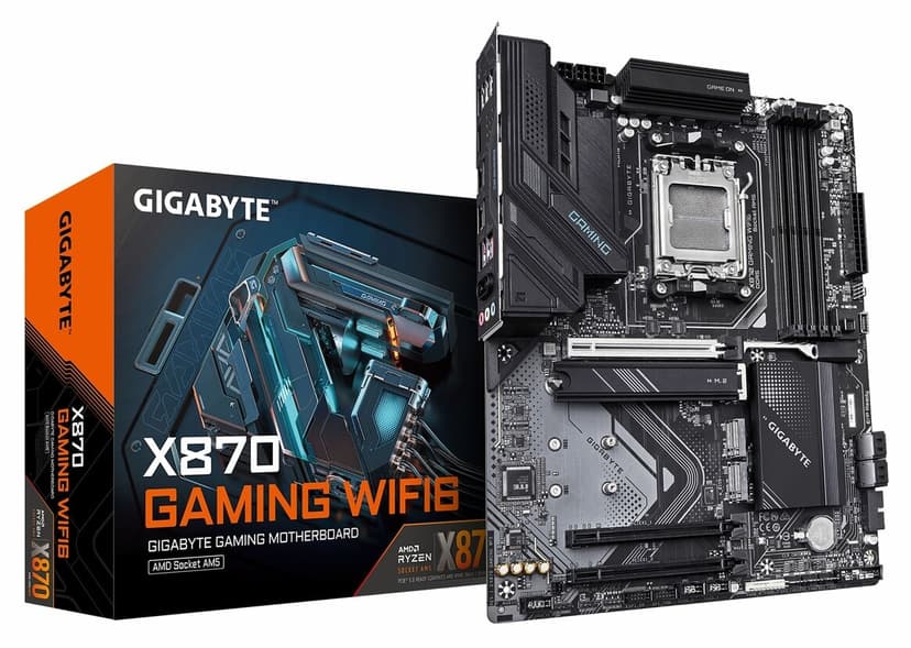 مادربرد Gigabyte X870 Gaming WiFi6 DDR5 8200MHz OC AM5 ATX مادربرد Gigabyte X870 Gaming WiFi6 DDR5 8200MHz OC AM5 ATX