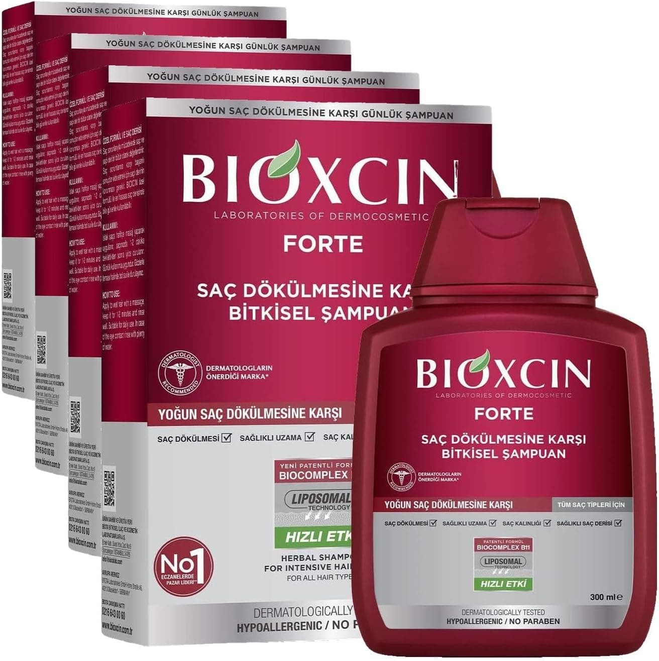 شامپو Bioxcin Forte 300ml شامپو Bioxcin Forte 300ml