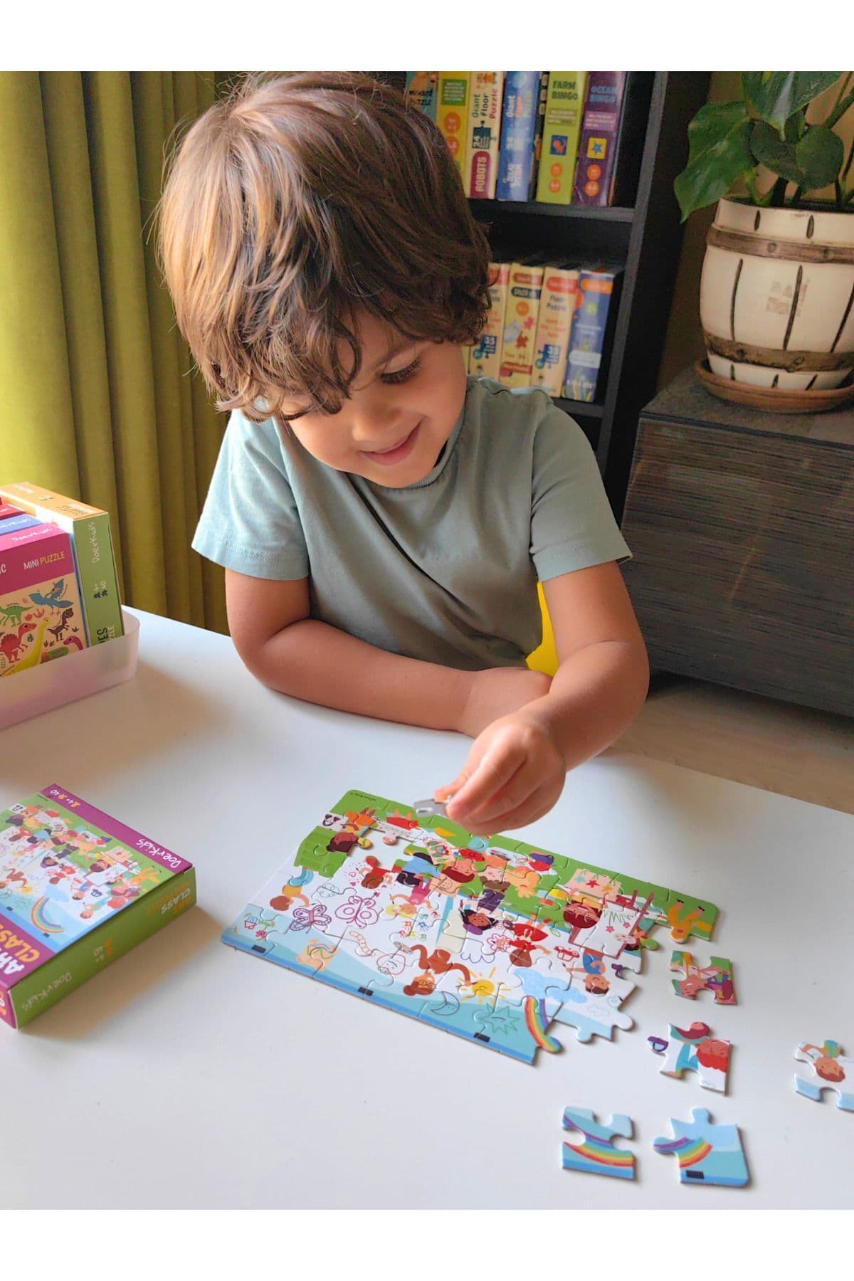 پازل مینی کودک DoerKids با طرح کلاس هنر 40 تکه مناسب 4 سال پازل مینی کودک DoerKids با طرح کلاس هنر 40 تکه مناسب 4 سال
