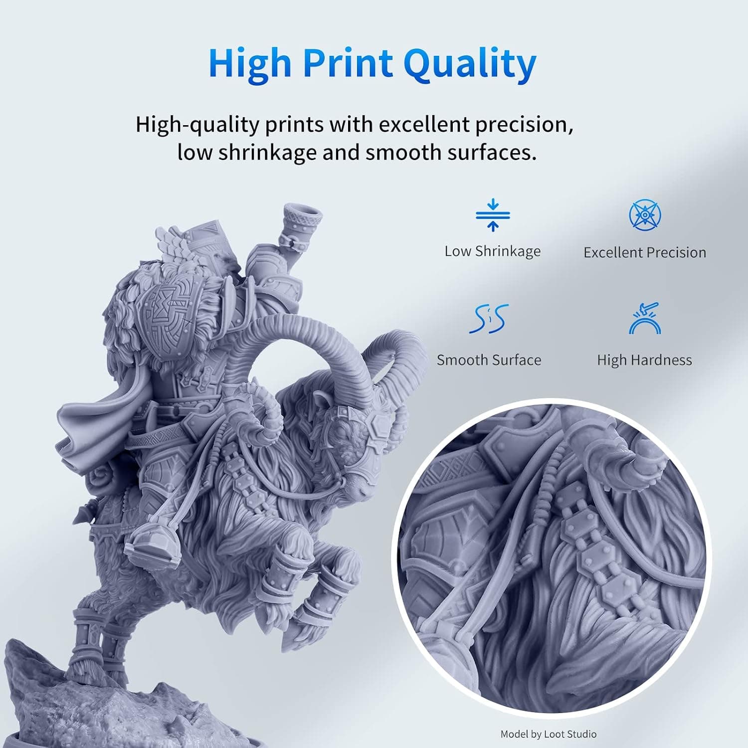 رزین LCD UV پرینتر سه بعدی ANYCUBIC سریع 405nm 500ml/500g خاکستری مدل POT061 رزین LCD UV پرینتر سه بعدی ANYCUBIC سریع 405nm 500ml/500g خاکستری مدل POT061