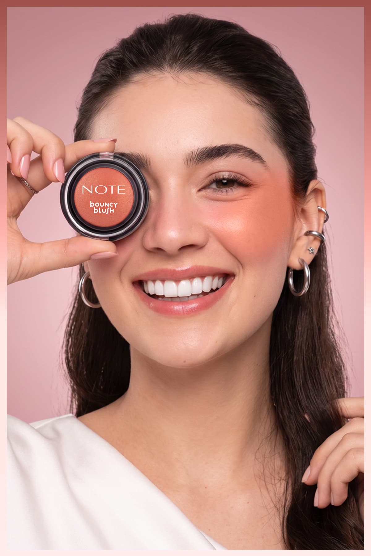 رژ گونه Note Cosmetics نرم و کرمی Bouncy Blush مدل 03 مرجانی رژ گونه Note Cosmetics نرم و کرمی Bouncy Blush مدل 03 مرجانی