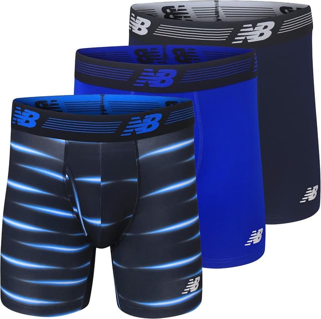 باکسر مردانه New Balance بسته 4 تایی مدل Nb3017-4 Performance 5” باکسر مردانه New Balance بسته 4 تایی مدل Nb3017-4 Performance 5”