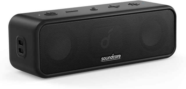 بلندگوی بلوتوثی Soundcore by Anker مدل 3 ضدآب IPX7 با 24H پخش بلندگوی بلوتوثی Soundcore by Anker مدل 3 ضدآب IPX7 با 24H پخش