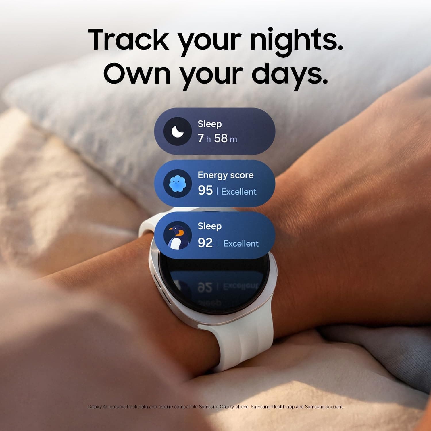 ساعت هوشمند Samsung گرافیتی 44mm LTE مدل Galaxy Watch9 ساعت هوشمند Samsung گرافیتی 44mm LTE مدل Galaxy Watch9