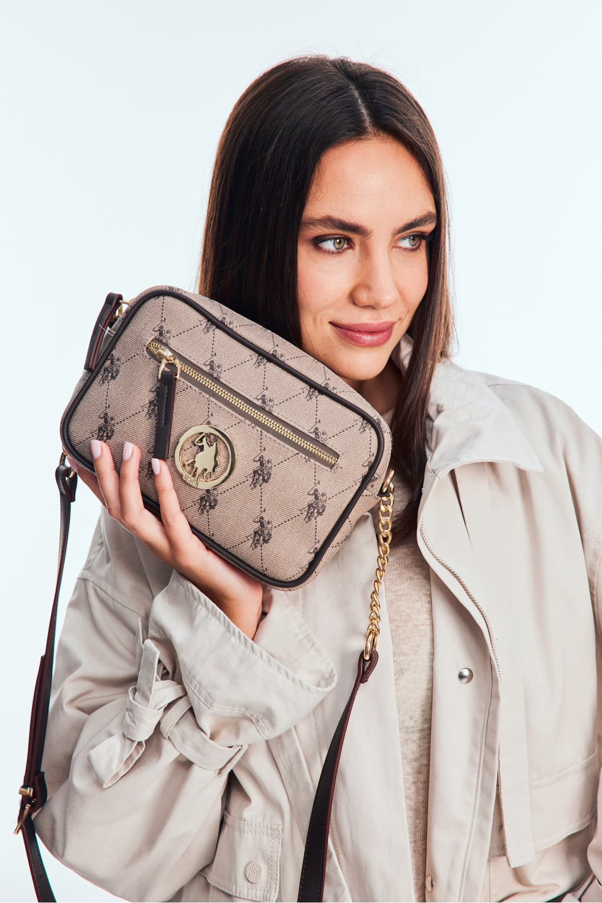 کیف دوشی زنانه U.S. Polo Assn. مدل Us8704 کیف دوشی زنانه U.S. Polo Assn. مدل Us8704