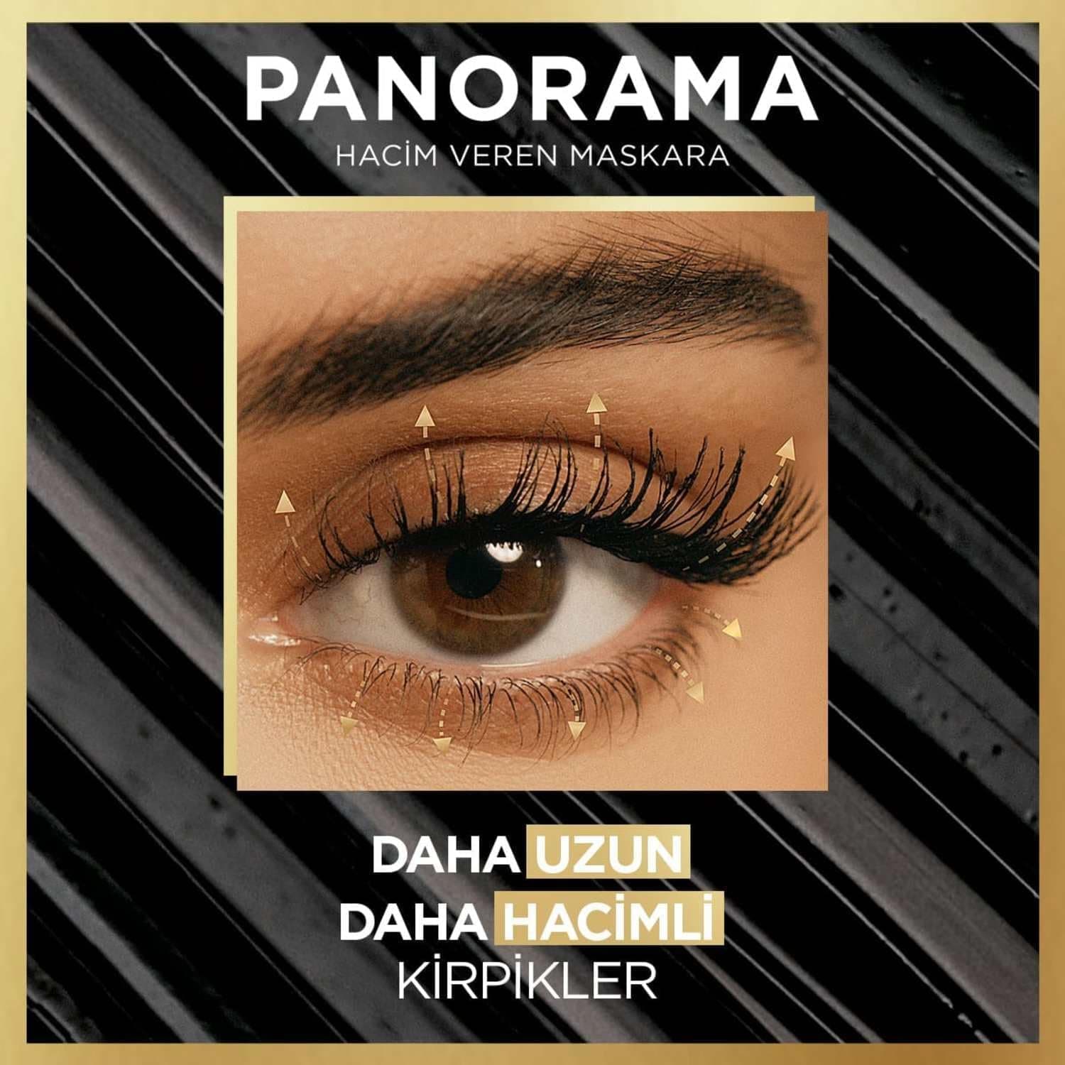 ریمل L'Oreal Paris Panorama حجمدهنده مشکی ریمل L'Oreal Paris Panorama حجمدهنده مشکی