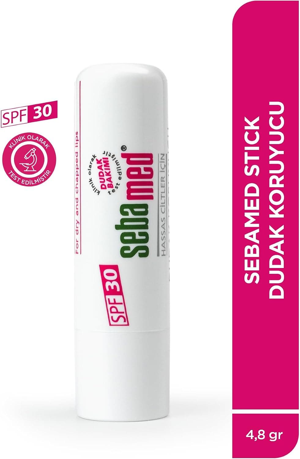 لیپبالم Sebamed مرطوبکننده برای لبهای خشک و ترکخورده SPF 30 4.8 gr لیپبالم Sebamed مرطوبکننده برای لبهای خشک و ترکخورده SPF 30 4.8 gr