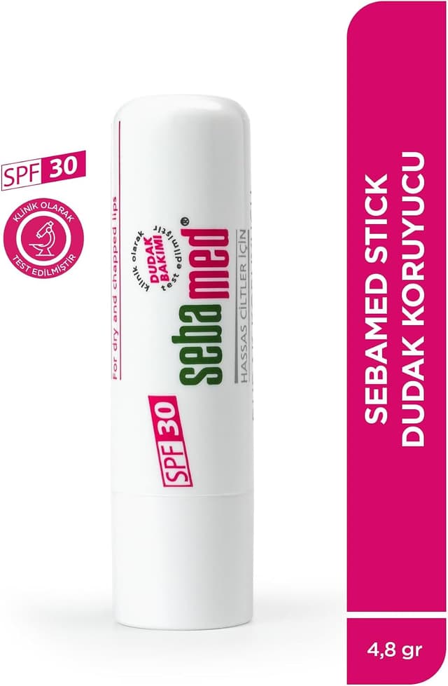 لیپبالم Sebamed مرطوبکننده برای لبهای خشک و ترکخورده SPF 30 4.8 gr لیپبالم Sebamed مرطوبکننده برای لبهای خشک و ترکخورده SPF 30 4.8 gr