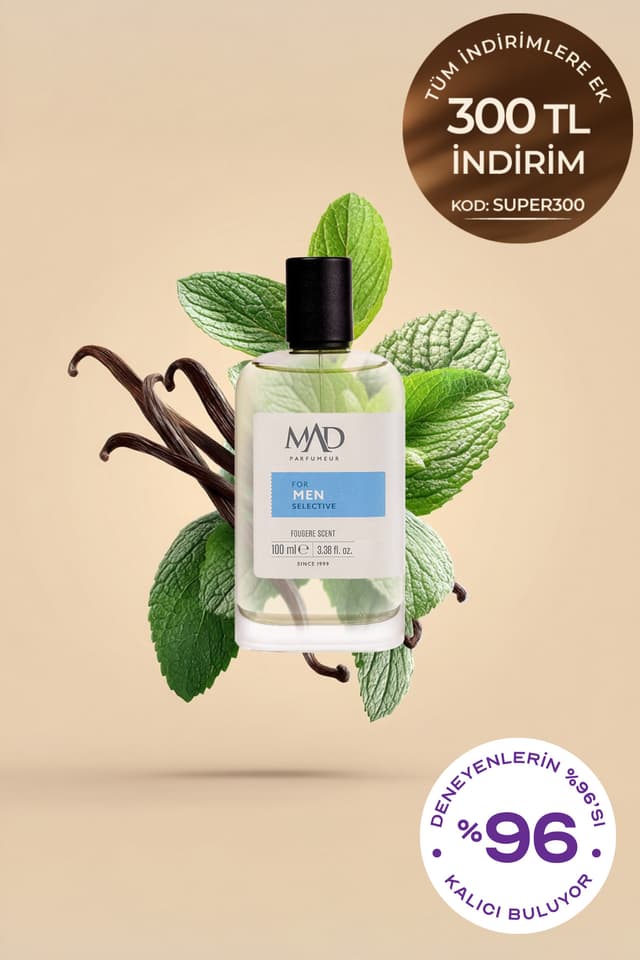 عطر مردانه Mad Parfüm Selective مدل W174 100 ml عطر مردانه Mad Parfüm Selective مدل W174 100 ml