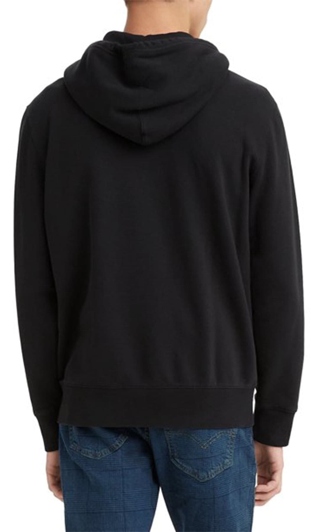سوئیشرت مردانه Levi's با کاپوت و زیپ مشکی مدل a4915-0001 سوئیشرت مردانه Levi's با کاپوت و زیپ مشکی مدل a4915-0001