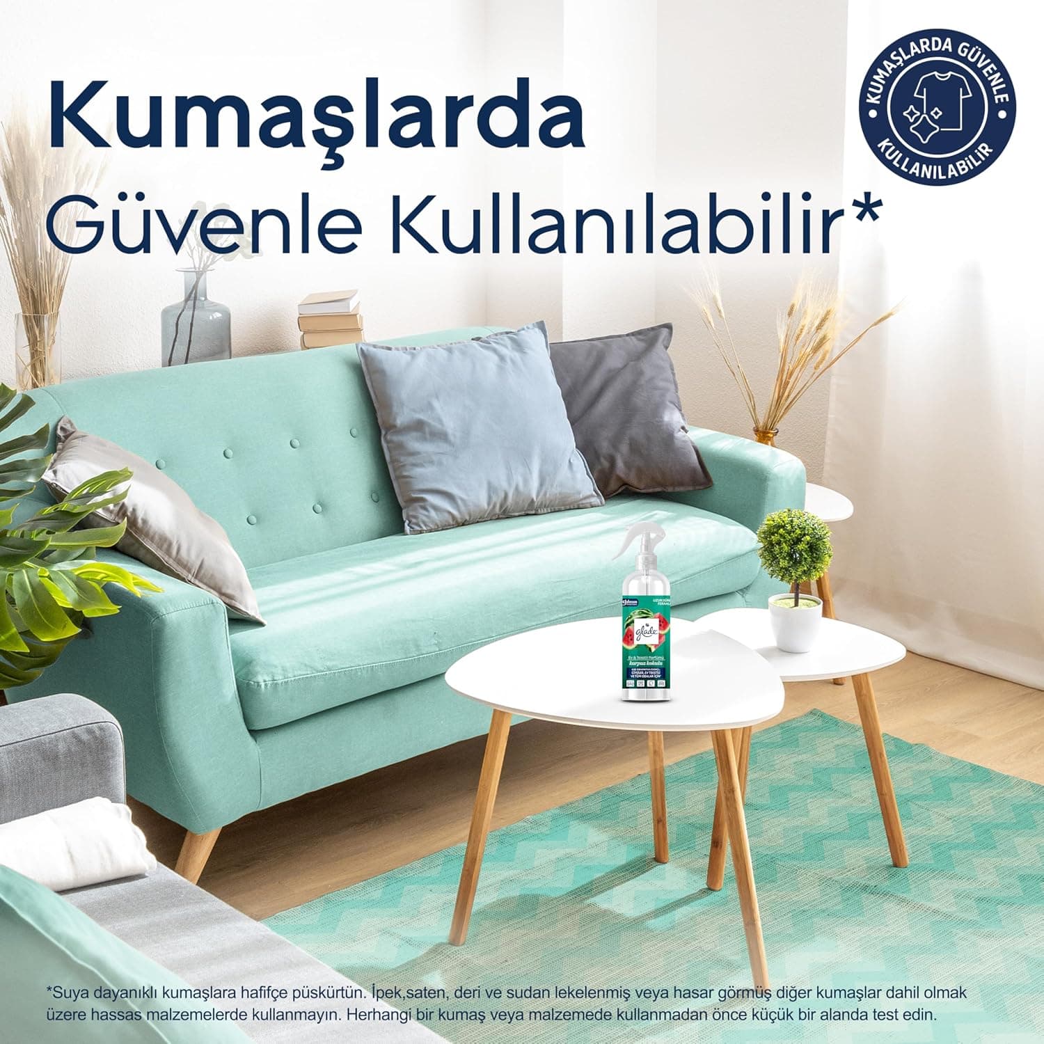 عطر خانه و منسوجات Glade رایحه هندوانه 450ml عطر خانه و منسوجات Glade رایحه هندوانه 450ml