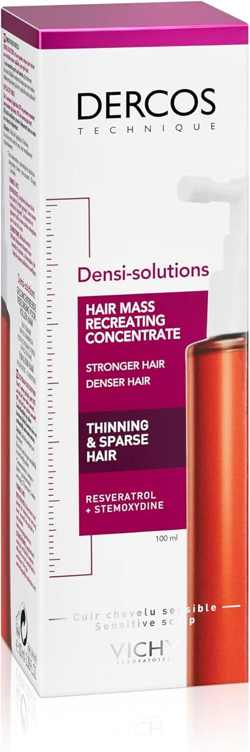 لوسیون ضخیمکننده مو برای موهای ضعیف و کمپشت Vichy Dercos Densi-Solutions بدون عطر 100ml لوسیون ضخیمکننده مو برای موهای ضعیف و کمپشت Vichy Dercos Densi-Solutions بدون عطر 100ml
