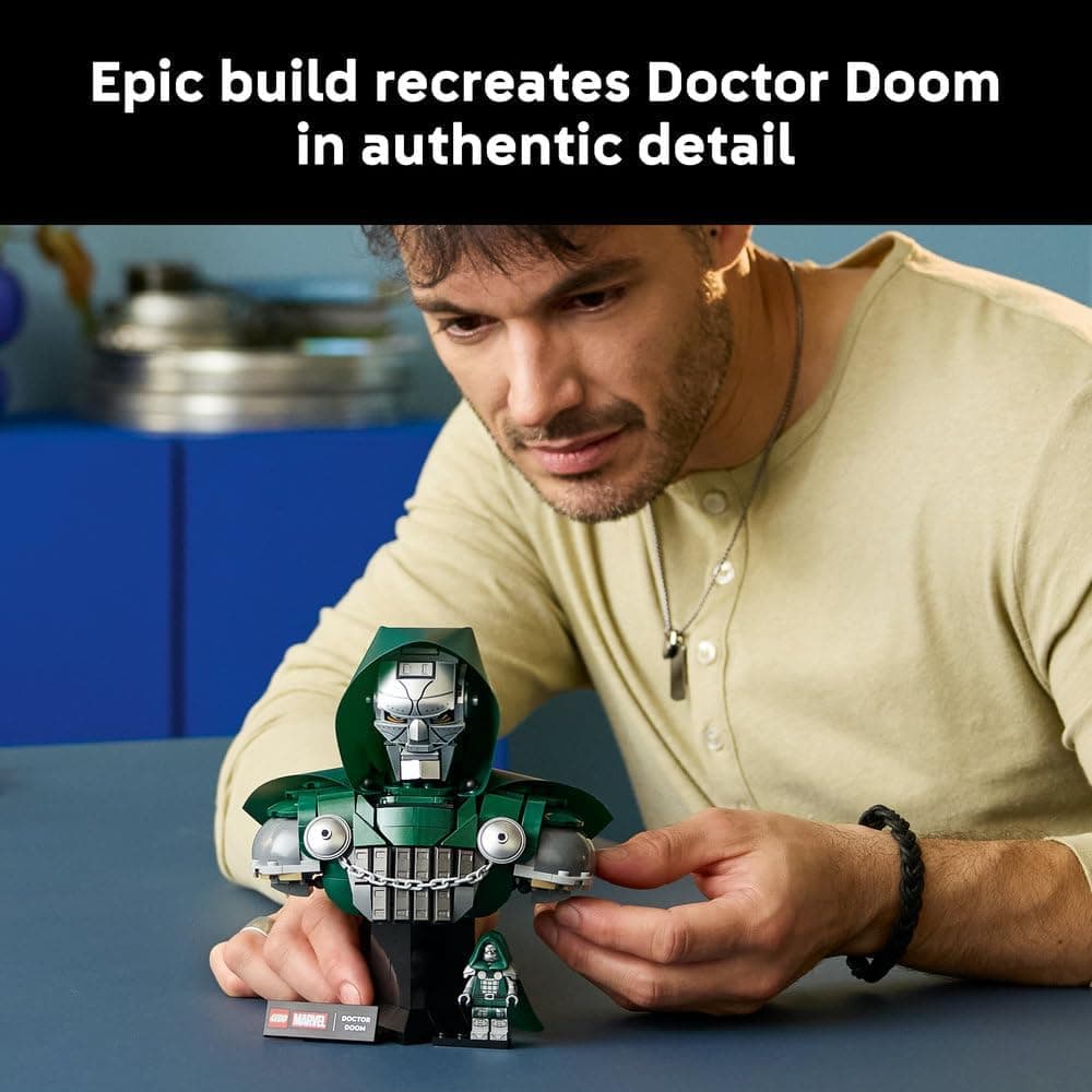 لگو Marvel نیمتنه Doctor Doom مدل 76345 لگو Marvel نیمتنه Doctor Doom مدل 76345