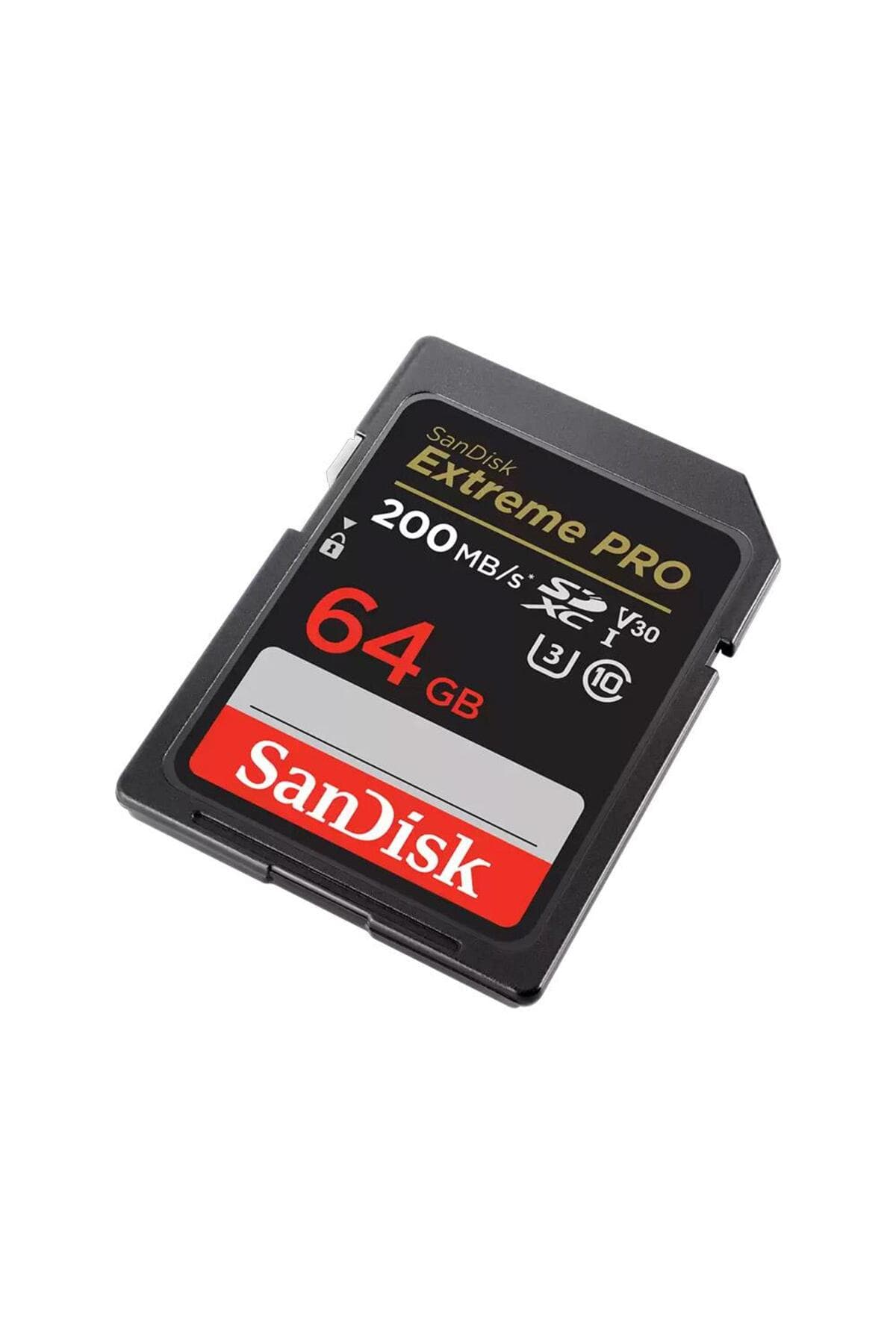 کارت حافظه Sandisk Extreme Pro SDXC با ظرفیت 64gb و سرعت 200mb/s کارت حافظه Sandisk Extreme Pro SDXC با ظرفیت 64gb و سرعت 200mb/s