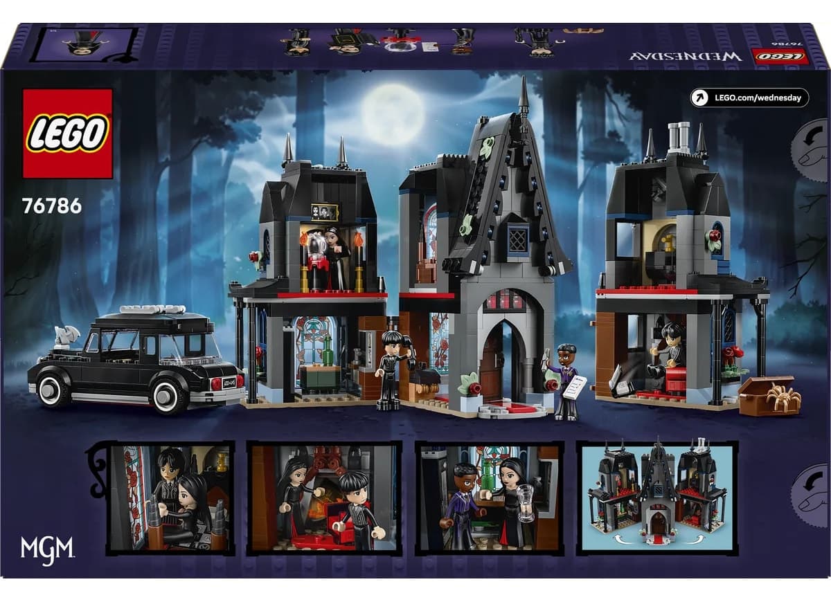 لگو Wednesday Morticia'nın Evi مدل 76786 با 1002 قطعه لگو Wednesday Morticia'nın Evi مدل 76786 با 1002 قطعه
