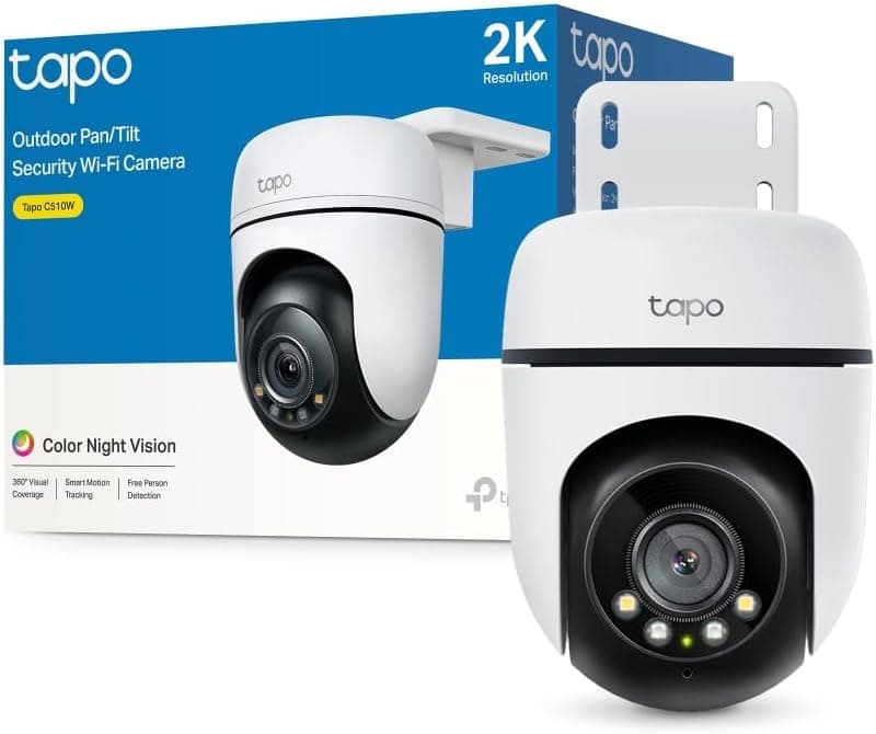 دوربین امنیتی Tapo فضای باز 2K Wi-Fi 360 درجه مدل C510W دوربین امنیتی Tapo فضای باز 2K Wi-Fi 360 درجه مدل C510W