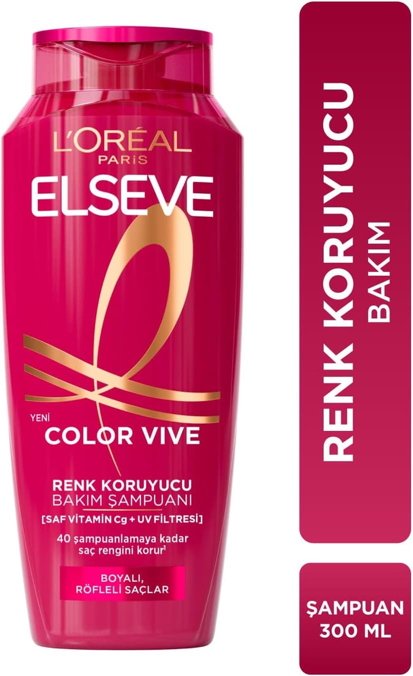 شامپو مراقبتی محافظ رنگ L'Oréal Paris Elseve 300 ml شامپو مراقبتی محافظ رنگ L'Oréal Paris Elseve 300 ml