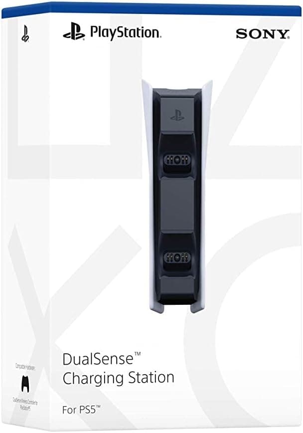 ایستگاه شارژ دوگانه دسته بازی سازگار با PS5 PlayStation DualSense ایستگاه شارژ دوگانه دسته بازی سازگار با PS5 PlayStation DualSense