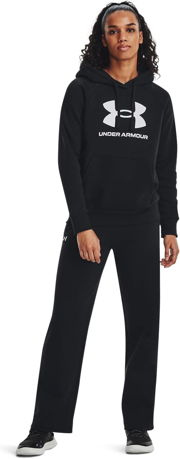 هودی زنانه Under Armour Rival Fleece با لوگوی بزرگ هودی زنانه Under Armour Rival Fleece با لوگوی بزرگ
