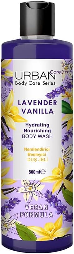 ژل دوش Urban Care با رایحه لاوندر و وانیل تجدیدکننده آبرسان و مغذی 500 ml ژل دوش Urban Care با رایحه لاوندر و وانیل تجدیدکننده آبرسان و مغذی 500 ml