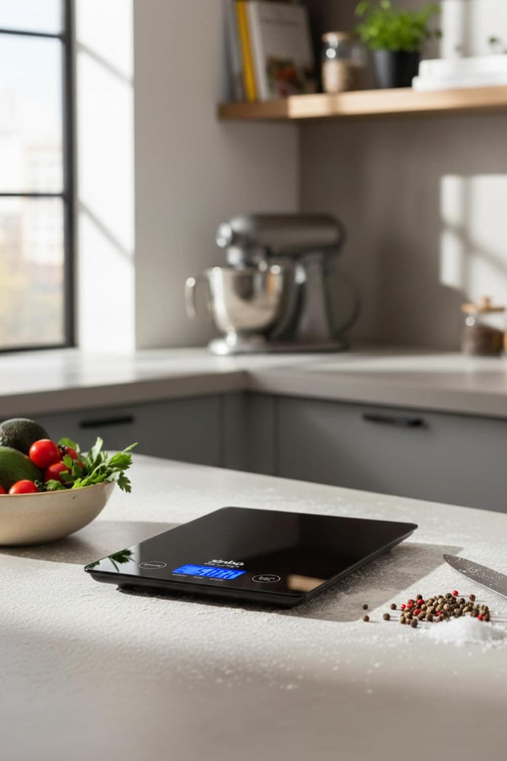 ترازو آشپزخانه دیجیتال Sinbo ظرفیت 5 کیلوگرم نمایشگر LCD مشکی سکوی شیشهای مدل SKS-4526 ترازو آشپزخانه دیجیتال Sinbo ظرفیت 5 کیلوگرم نمایشگر LCD مشکی سکوی شیشهای مدل SKS-4526