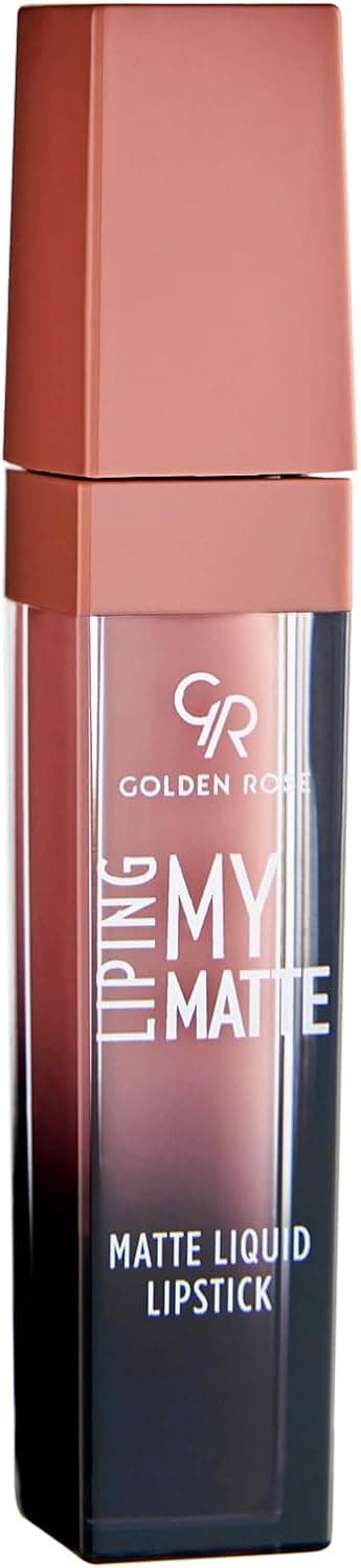 رژ لب مایع مات Golden Rose مدل Liping My Matte شماره 05 مقاوم در برابر آب رژ لب مایع مات Golden Rose مدل Liping My Matte شماره 05 مقاوم در برابر آب