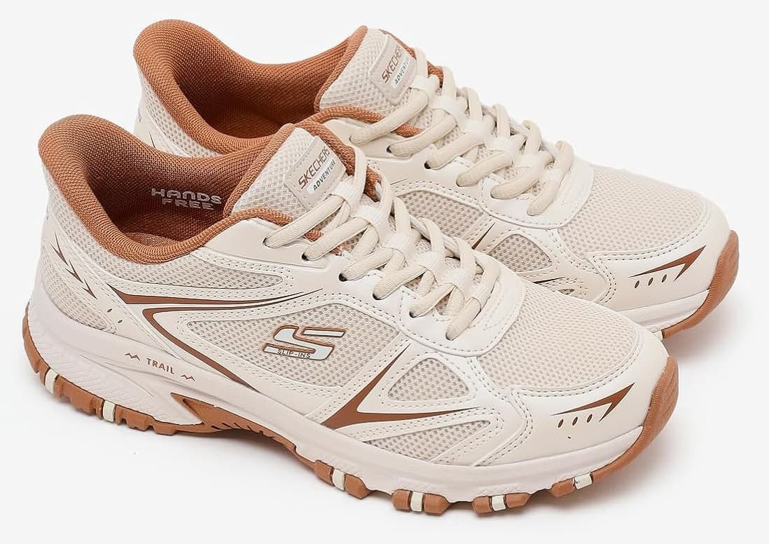 کفش اوتدور زنانه Skechers Hıllcrest مدل 180358Tk بژ سایز 39 کفش اوتدور زنانه Skechers Hıllcrest مدل 180358Tk بژ سایز 39