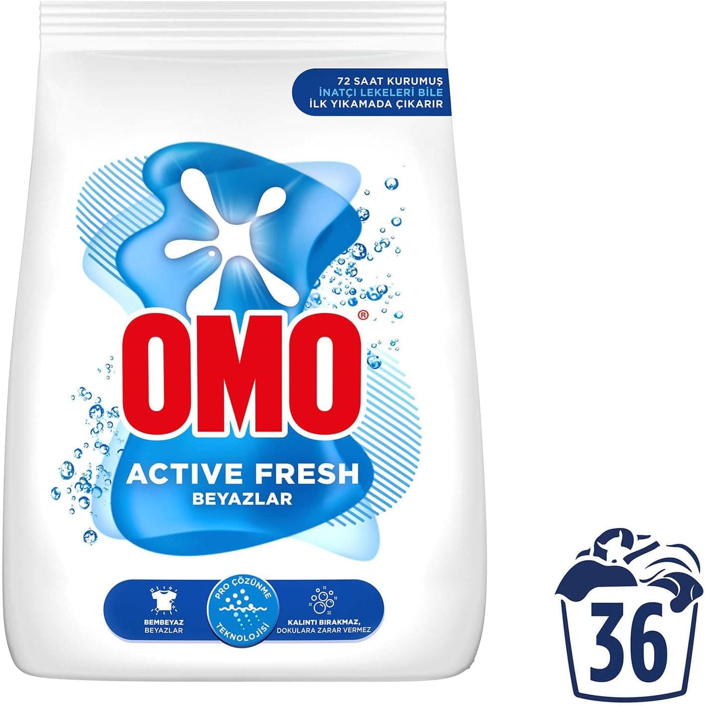 پودر شوینده لباس سفید OMO Active Fresh 5.5 kg پودر شوینده لباس سفید OMO Active Fresh 5.5 kg