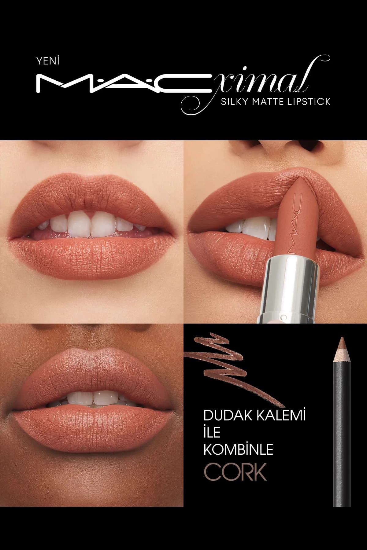 رژ لب Mac مات ابریشمی مدل MACximal Mini Mac رنگ Warm Teddy 1.8g رژ لب Mac مات ابریشمی مدل MACximal Mini Mac رنگ Warm Teddy 1.8g