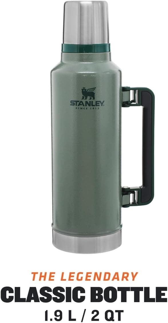 ترموس Stanley Classic Legendary وکیومی 1.9 لیتری سبز استیل ضد زنگ ترموس Stanley Classic Legendary وکیومی 1.9 لیتری سبز استیل ضد زنگ