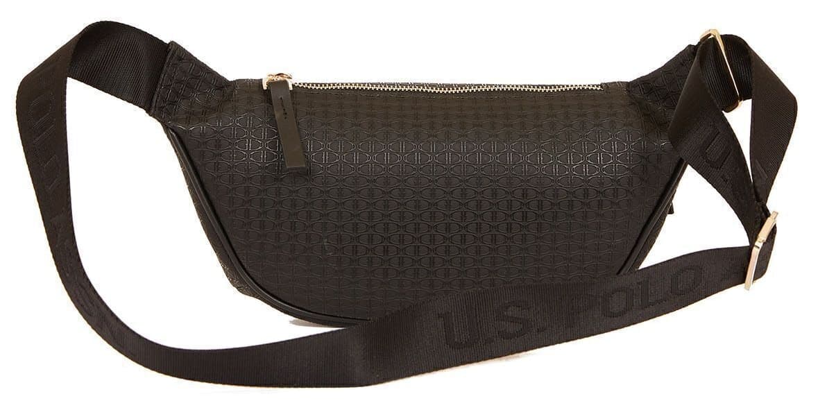 کیف کمری زنانه U.S. Polo Assn. مشکی مدل Us3071 کیف کمری زنانه U.S. Polo Assn. مشکی مدل Us3071