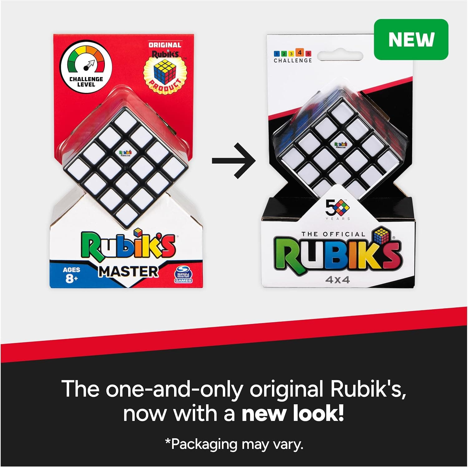 مکعب پازل کودکان بالای 8 سال Rubik's رنگی 4x4 مدل 6064639 مکعب پازل کودکان بالای 8 سال Rubik's رنگی 4x4 مدل 6064639