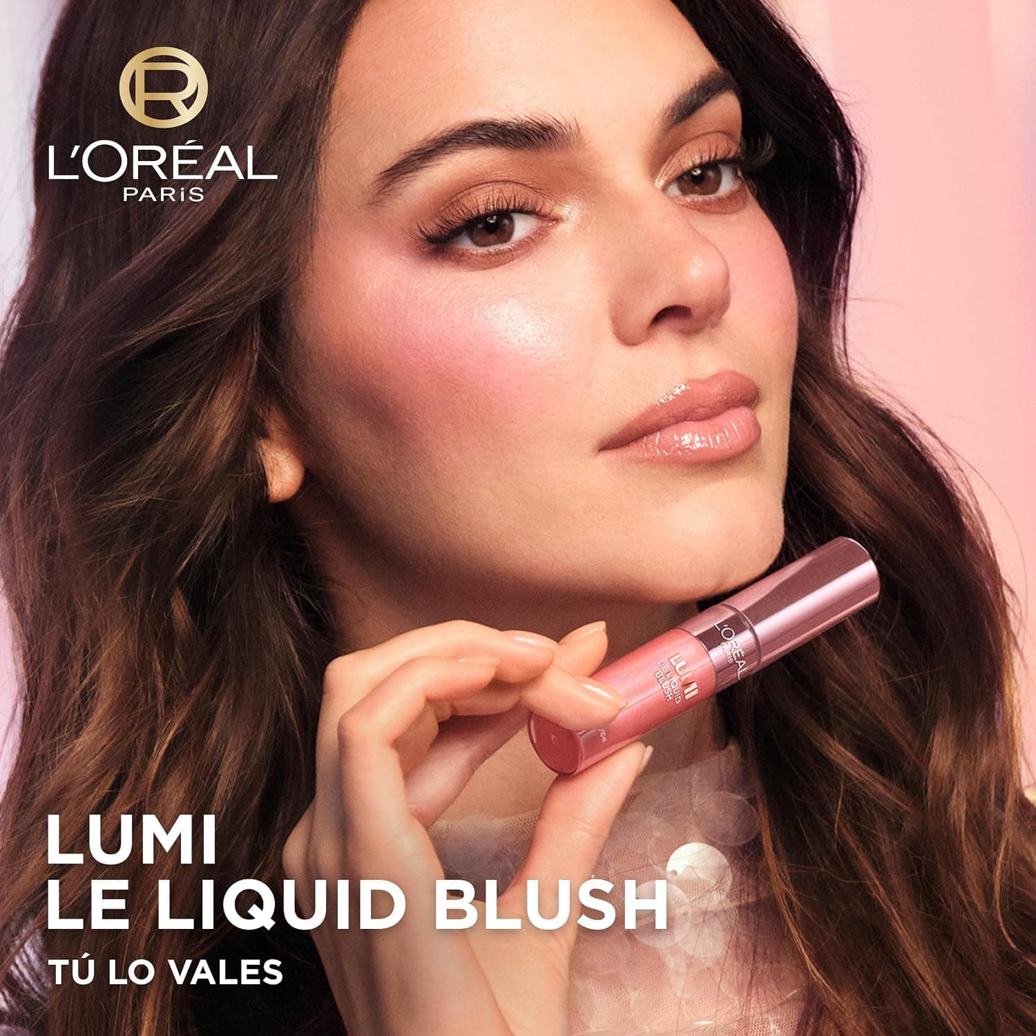 رژگونه مایع L'Oreal Paris Glotion Lumi Le رنگ Glowy Berry Glow 645 رژگونه مایع L'Oreal Paris Glotion Lumi Le رنگ Glowy Berry Glow 645
