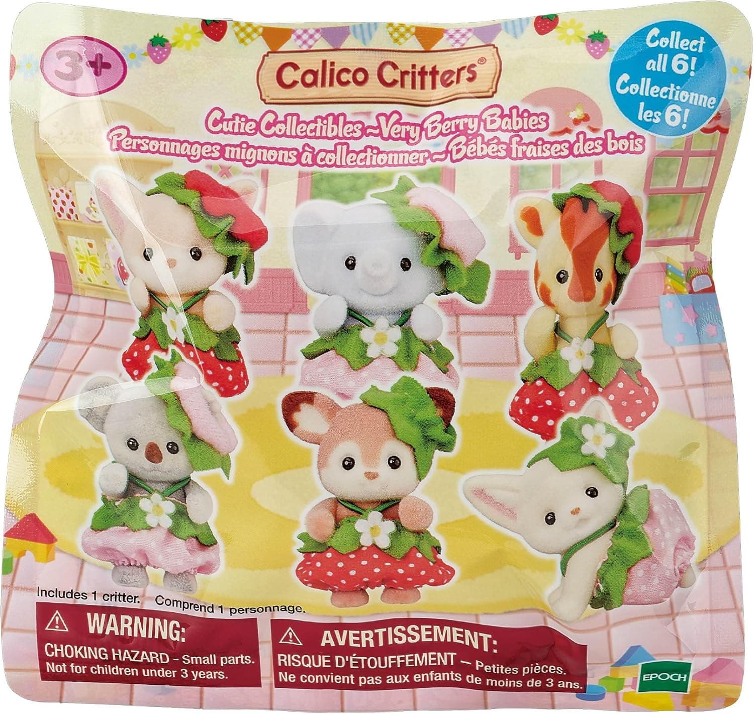 بستههای شانسی اسباببازی Calico Critters بستههای شانسی اسباببازی Calico Critters