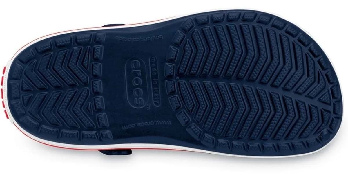 دمپایی زنانه Crocs سرمهای مدل Crocband 11016-410 دمپایی زنانه Crocs سرمهای مدل Crocband 11016-410