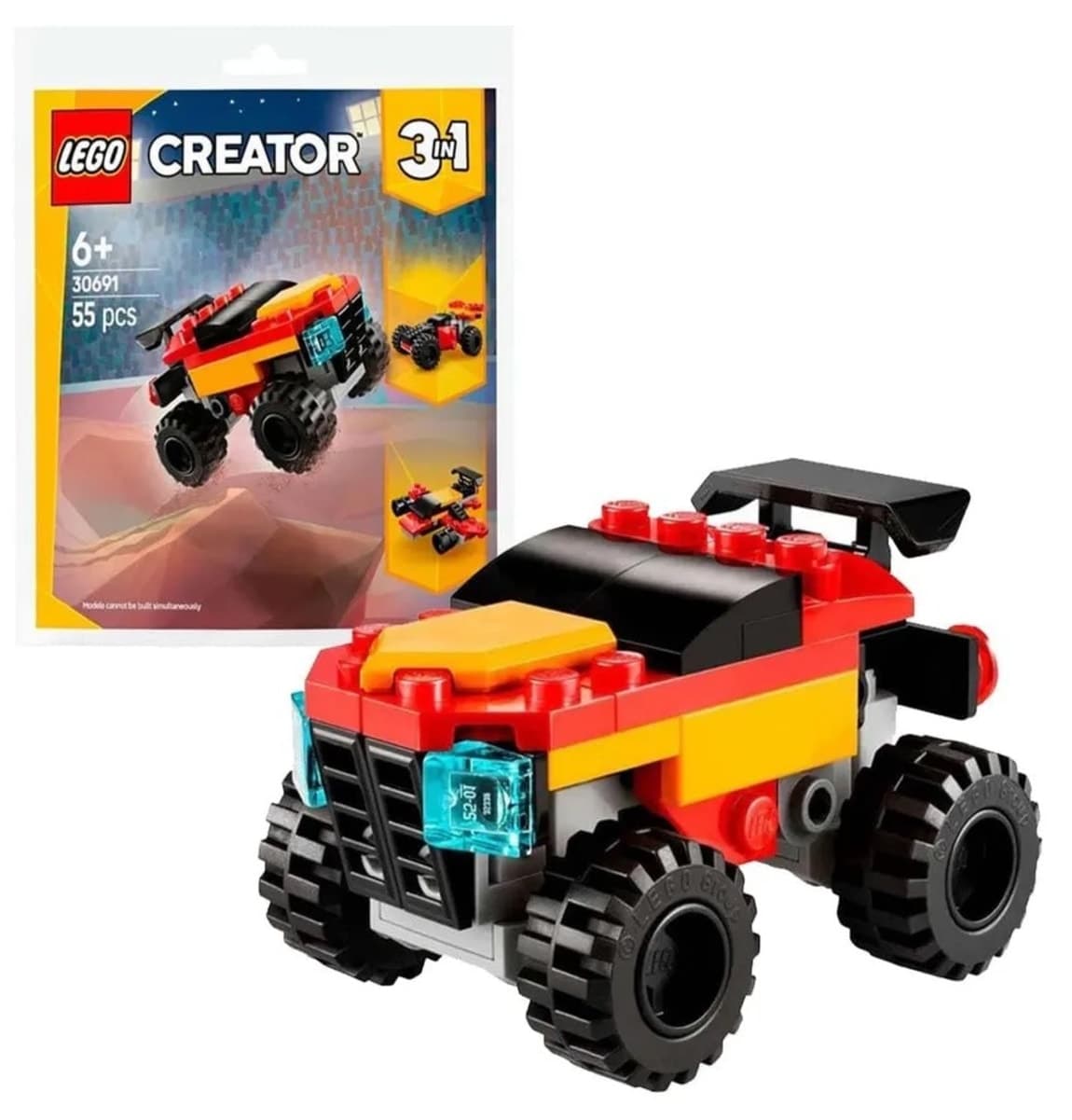 لگو Creator مدل 30691 کامیون هیولا قابل تبدیل مینی لگو Creator مدل 30691 کامیون هیولا قابل تبدیل مینی